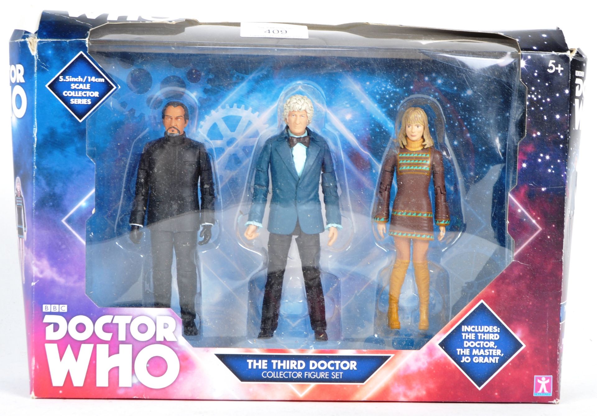 DOCTOR WHO - CHARACTER OPTIONS - THIRD DOCTOR COLLECTOR SET