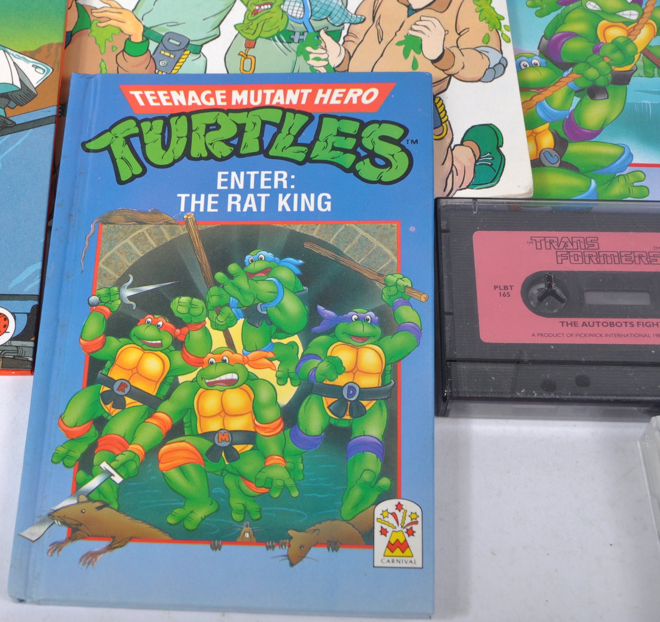 COLLECTION OF VINTAGE TMNT & OTHER RETRO TOYS - Bild 4 aus 8