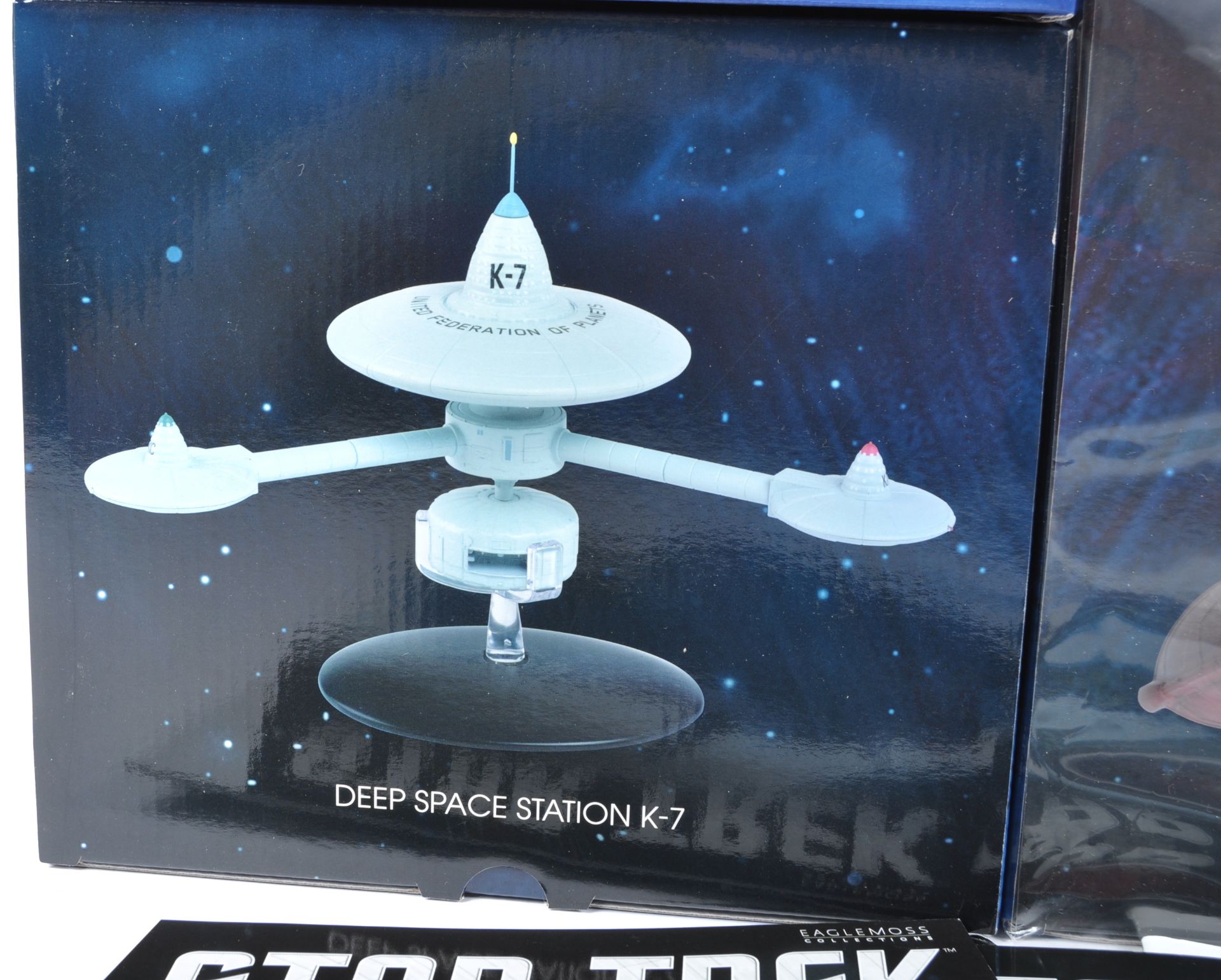 STAR TREK - COLLECTION OF EAGLE MOSS STAR TREK SHIPS - Image 4 of 9