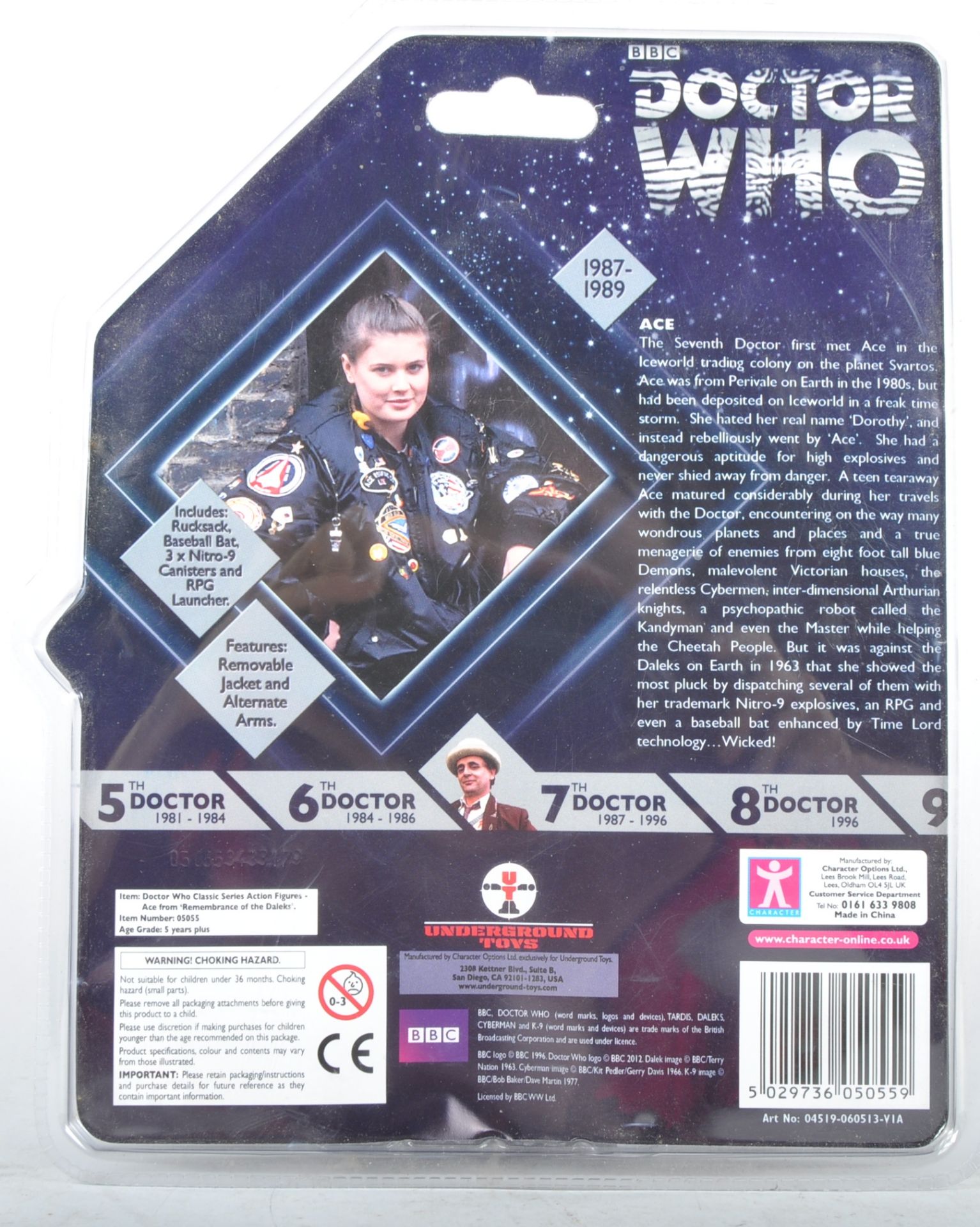 DOCTOR WHO - SOPHIE ALDRED (ACE) - SIGNED ACTION FIGURE - Image 3 of 3