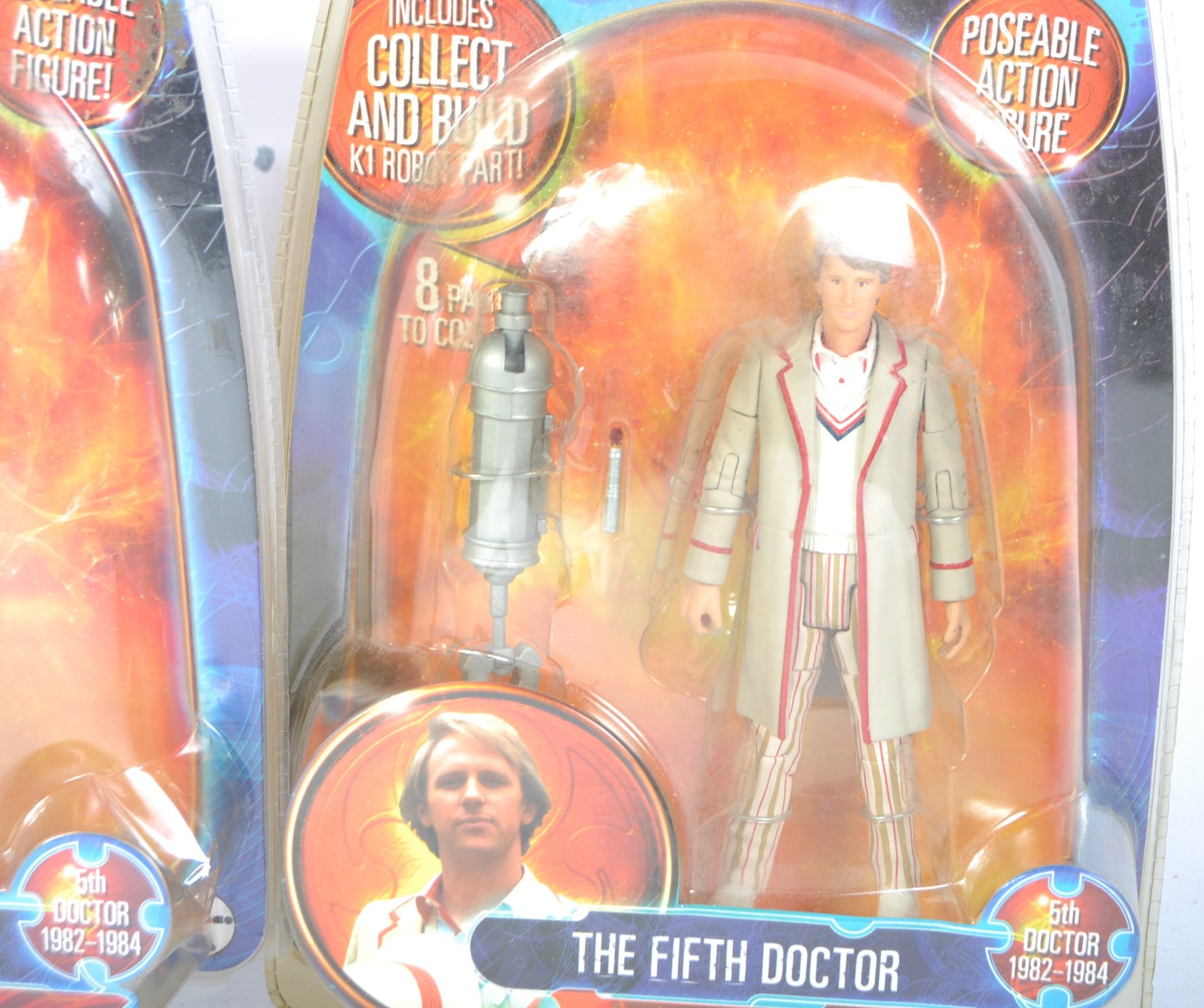 DOCTOR WHO - CHARACTER OPTIONS - FIFTH DOCTOR ACTION FIGURES - Image 2 of 3