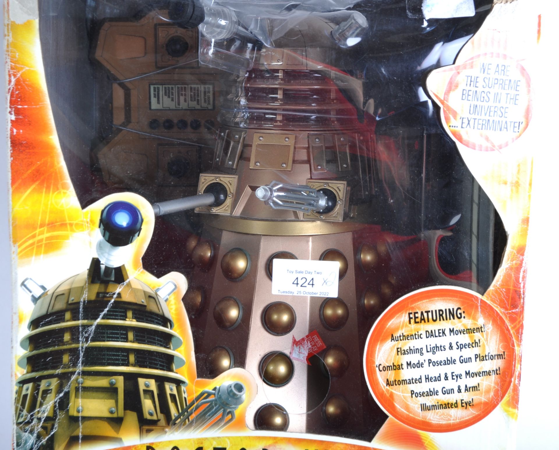 DOCTOR WHO - CHARACTER - LARGE SCALE RADIO CONTROLLED DALEKS - Image 2 of 4
