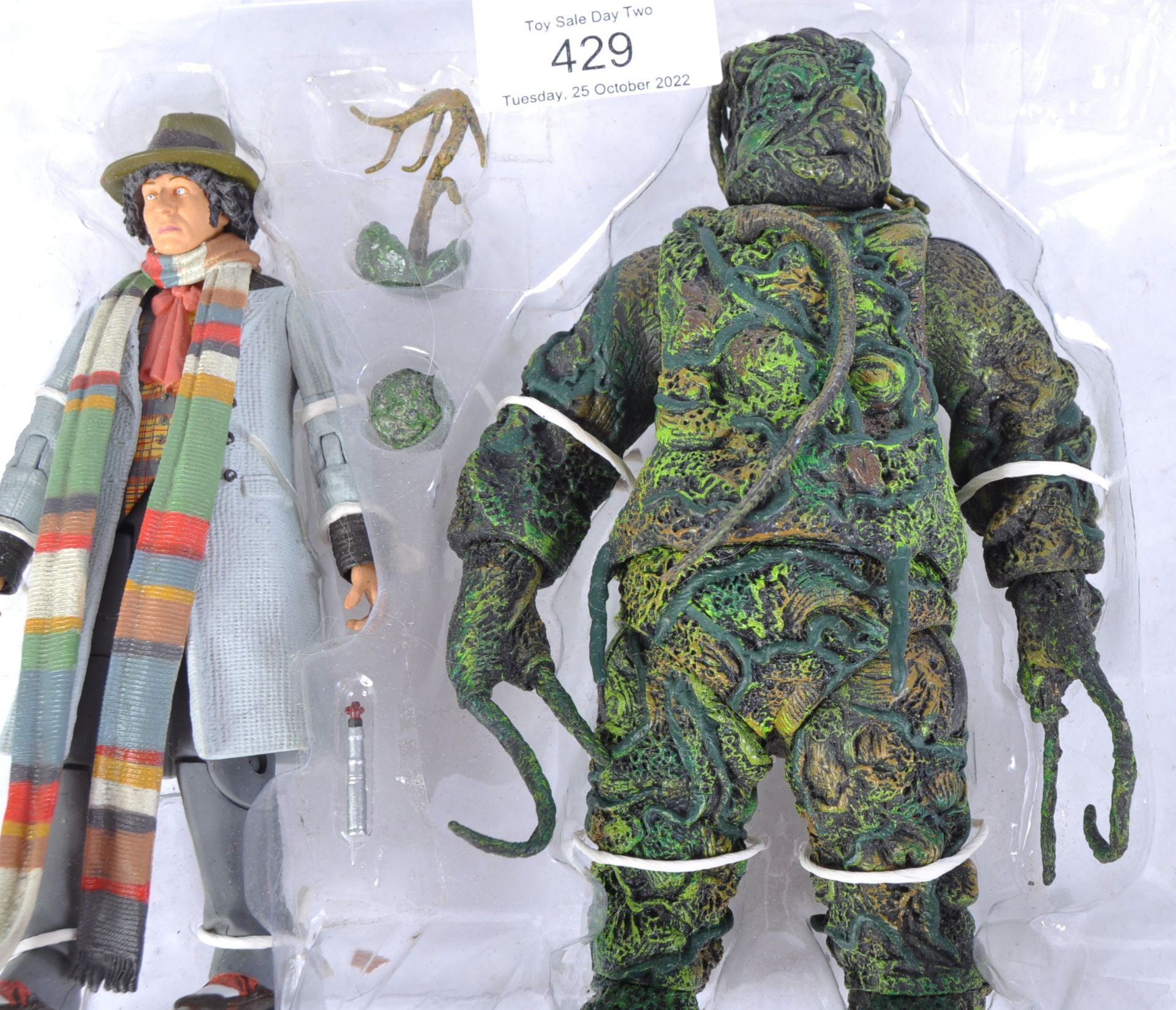 DOCTOR WHO - CHARACTER OPTIONS - SEEDS OF DOOM FIGURE SET - Image 2 of 3