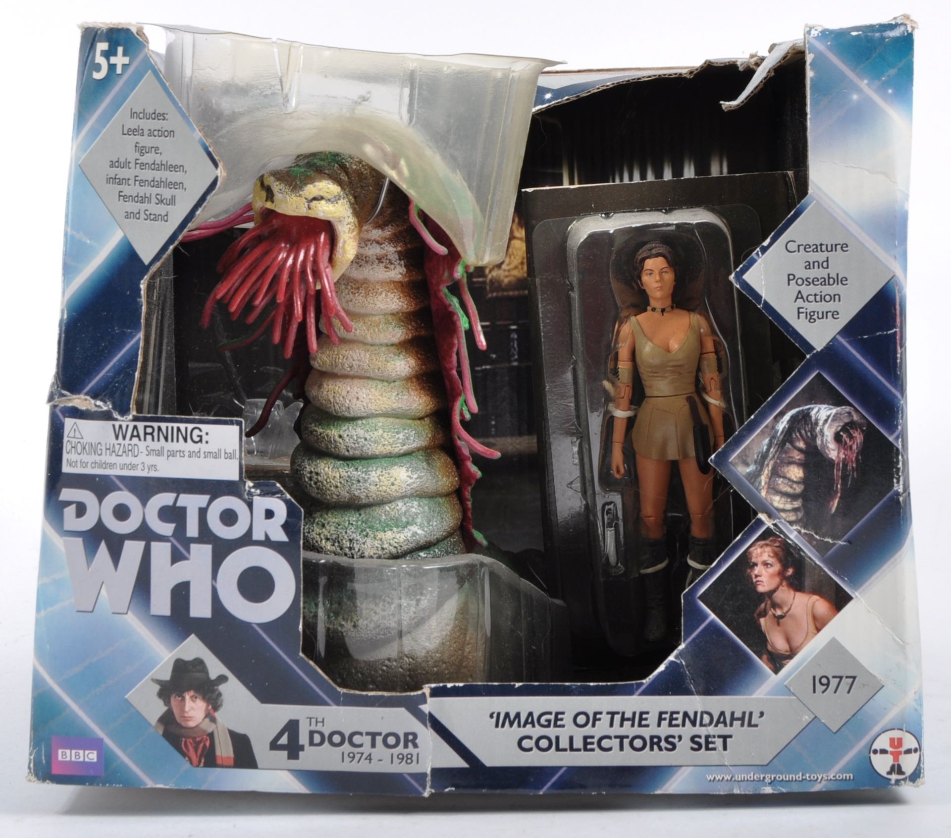 DOCTOR WHO - UT TOYS - IMAGE OF THE FENDAHL ACTION FIGURE SET