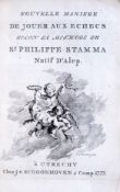 NOUVELLE MANIERE DE JOUER AUX ECHECS - PHILIPPE STAMMA - 1777