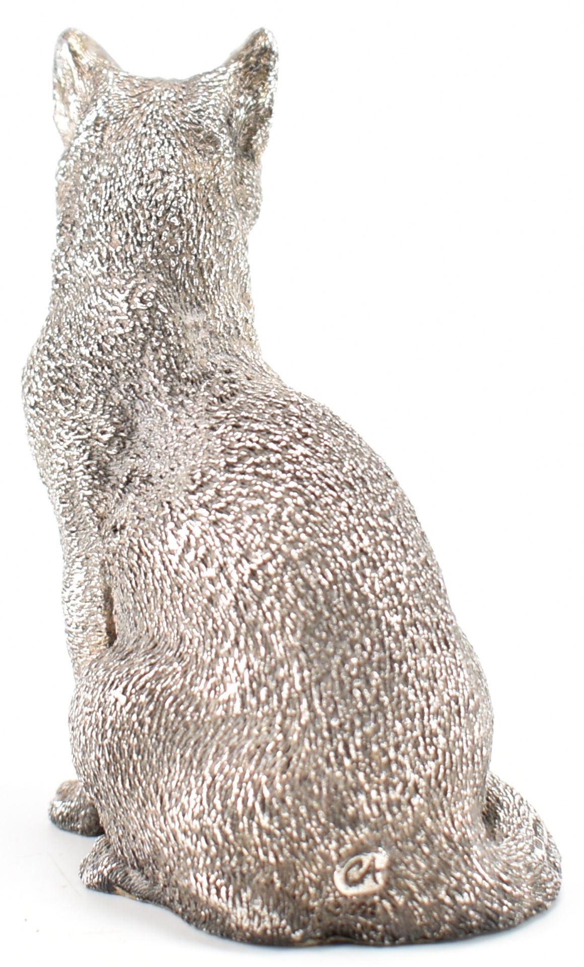 HALLMARKED SILVER COUNTRY ARTISTS CAT FIGURINE - Image 3 of 5