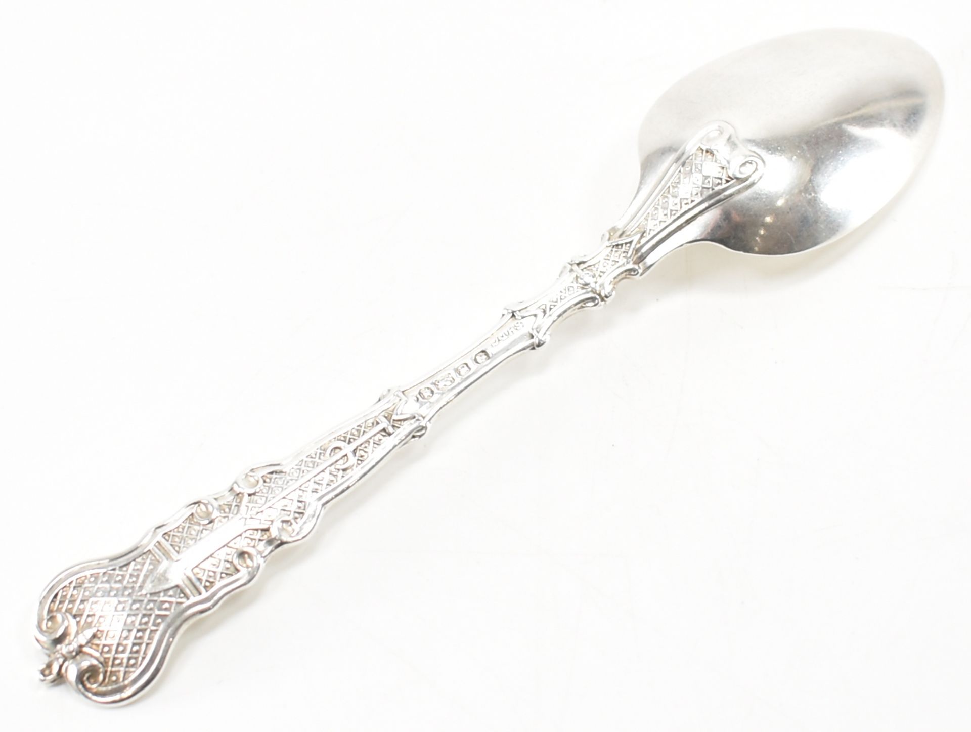 VICTORIAN SILVER HALLMARKED SPOON - Bild 3 aus 5