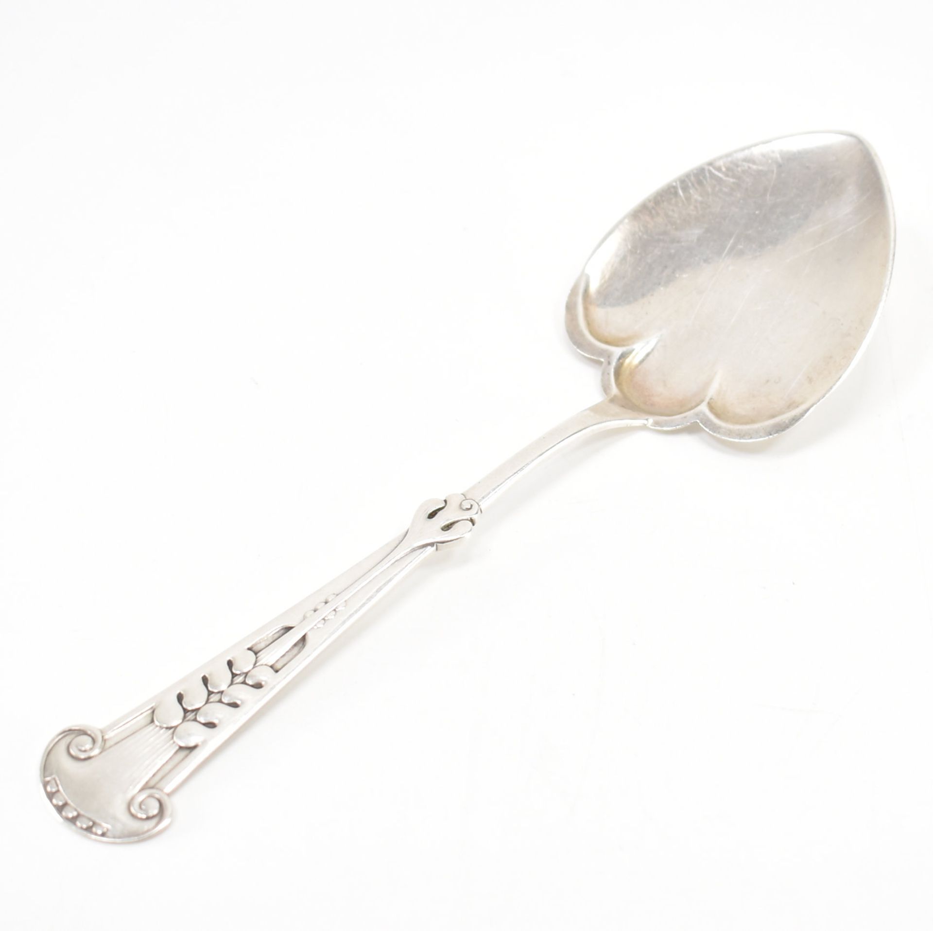 DANISH ARTS & CRAFTS SILVER SERVING SPADE