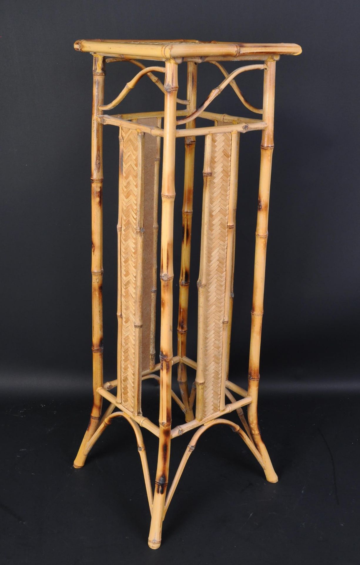 BOHEMIAN STYLE BAMBOO PLANT STAND