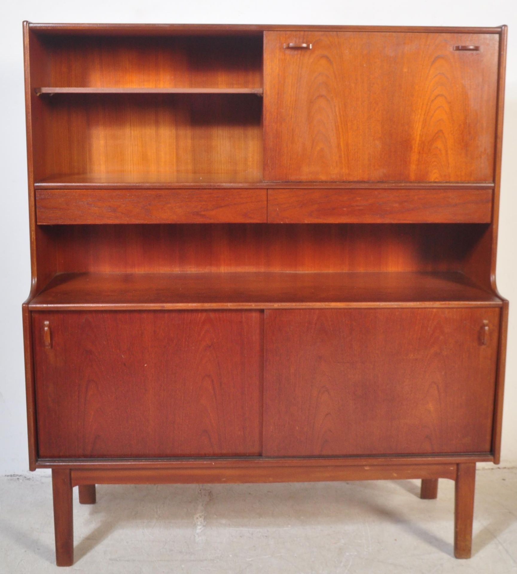 NATHAN FURNITURE - RETRO CIRCA 1960S TEAK HIGHBOARD - Image 2 of 5