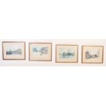 FOUR LIMITED EDITON SIGNED LOUIS WARD PASTEL PAINTING PRINTS