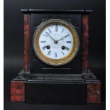 19TH CENTURY FRENCH STIER & SON EIGHT DAY MANTEL CLOCK