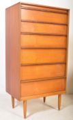 AUSTINE SUITE - MID CENTURY TEAK WOOD CHEST OF DRAWERS