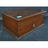 EDWARDIAN MAHOGANY 12 PLACE CASED CANTEEN OF CUTLERY