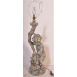 20TH CENTURY ROCOCO STYLE COMPOSITE TABLE LAMP