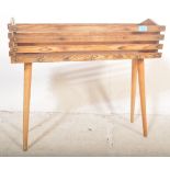 RETRO VINTAGE TEAK PLANT STAND / PLANTER