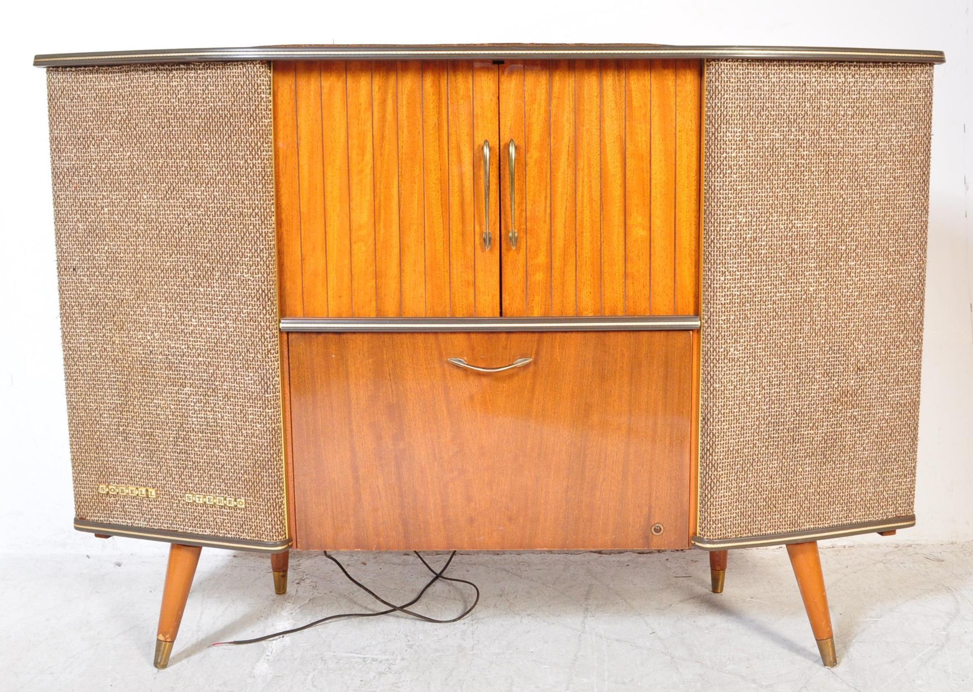 1950'S MID CENTUTY SOBELL STEREO RADIOGRAM SIDEBOARD - Image 2 of 4