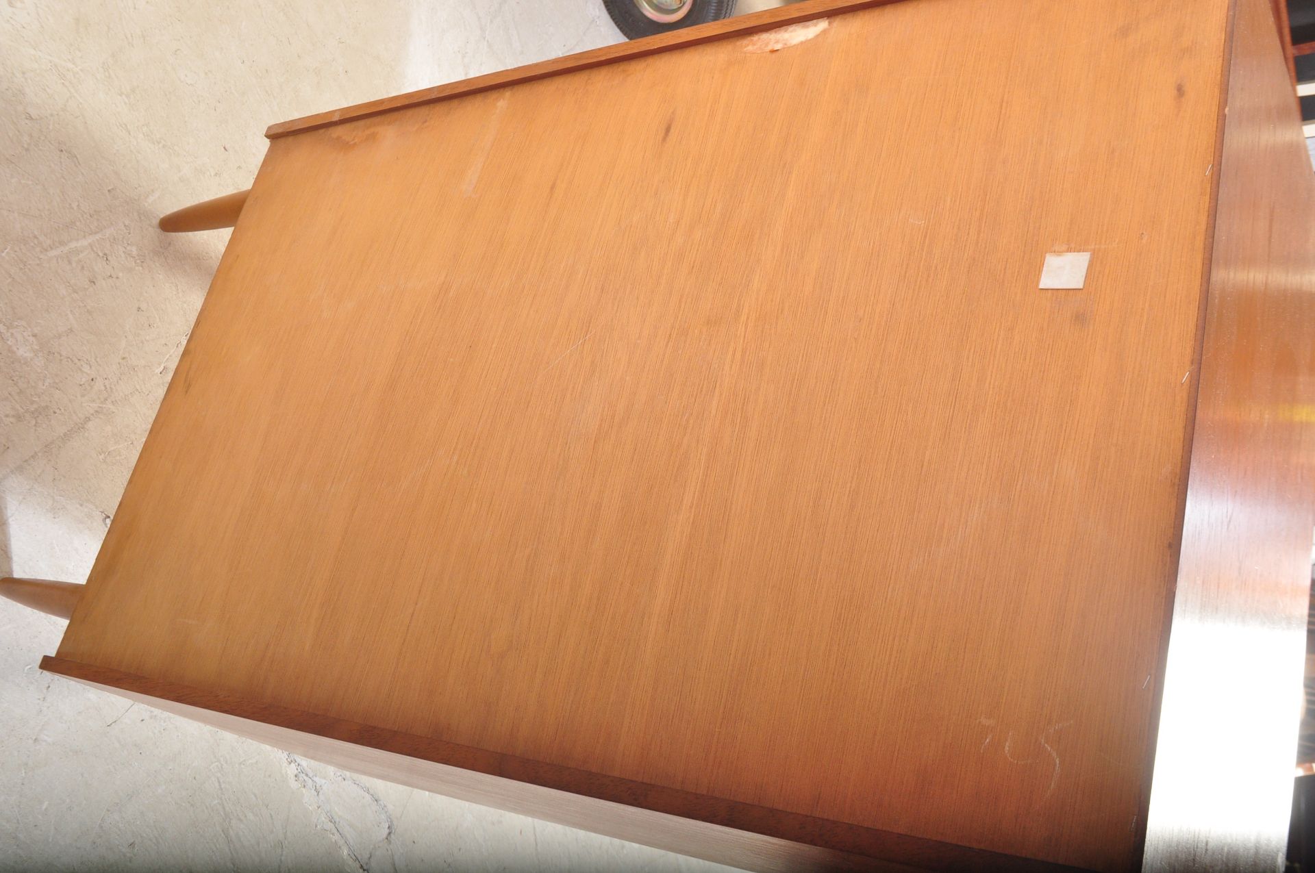 AUSTINE SUITE - MID CENTURY TEAK WOOD CHEST OF DRAWERS - Image 5 of 5