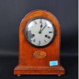 EDWARDIAN INLAID CIRCA. 1900 8-DAY MANTEL CLOCK