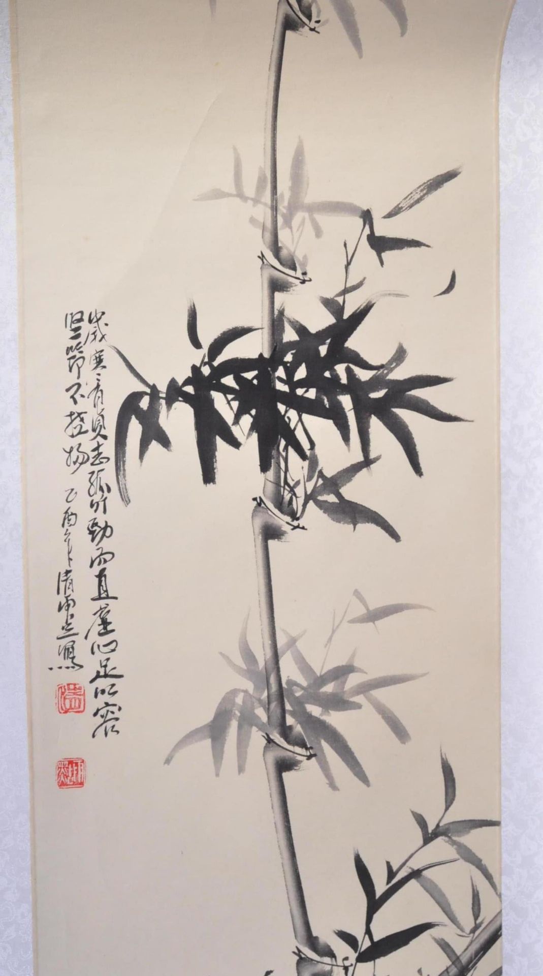 COLLECTION OF FOUR ASIAN JAPANESE SCROLL ARTWORK - Image 3 of 5