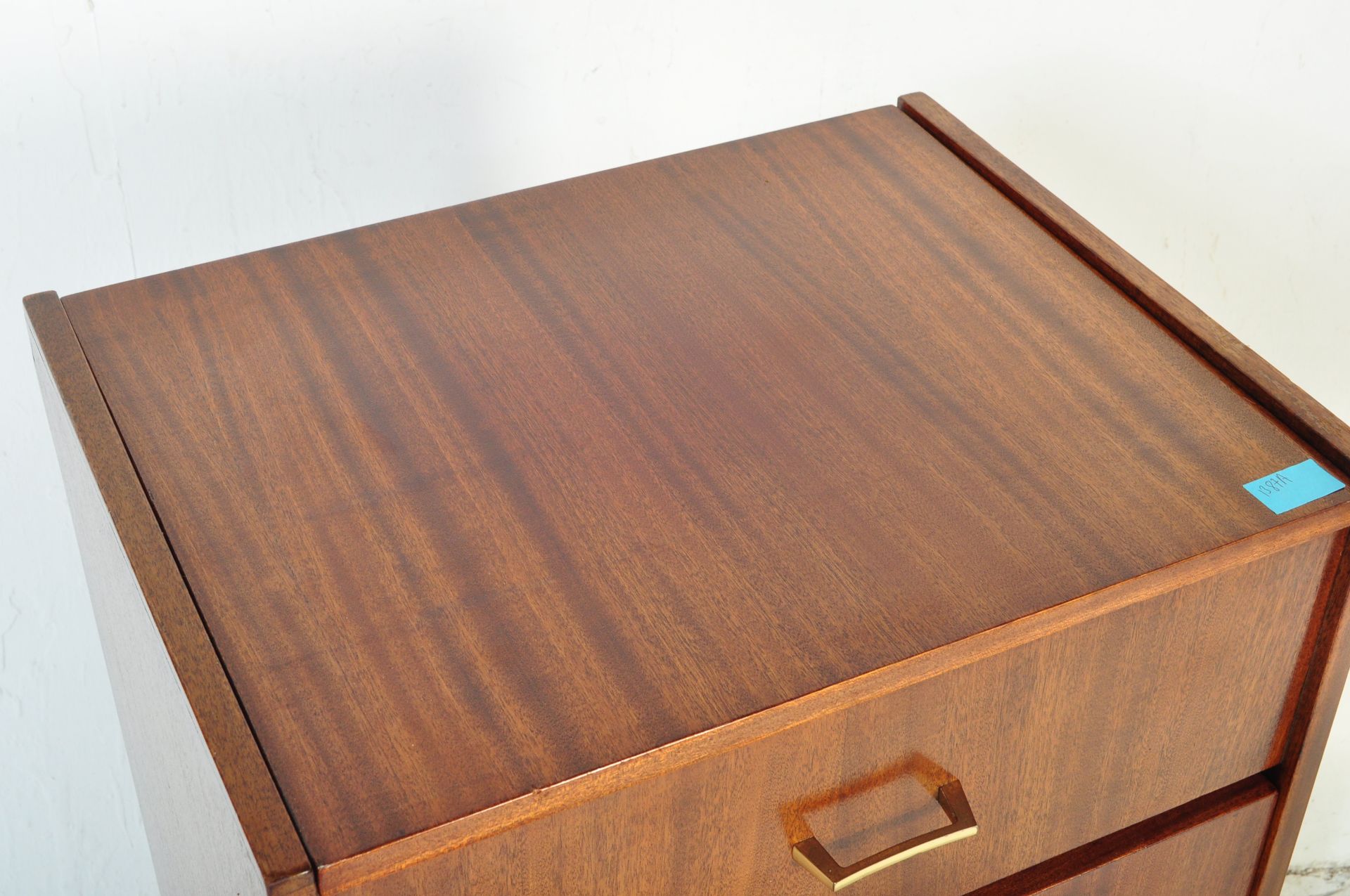 VINTAGE 20TH CENTURY WALNUT MUSIC CABINET - Image 3 of 7