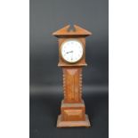 EARLY 20TH CENTURY J. VINCENT TABLE TOP LONGCASE CLOCK
