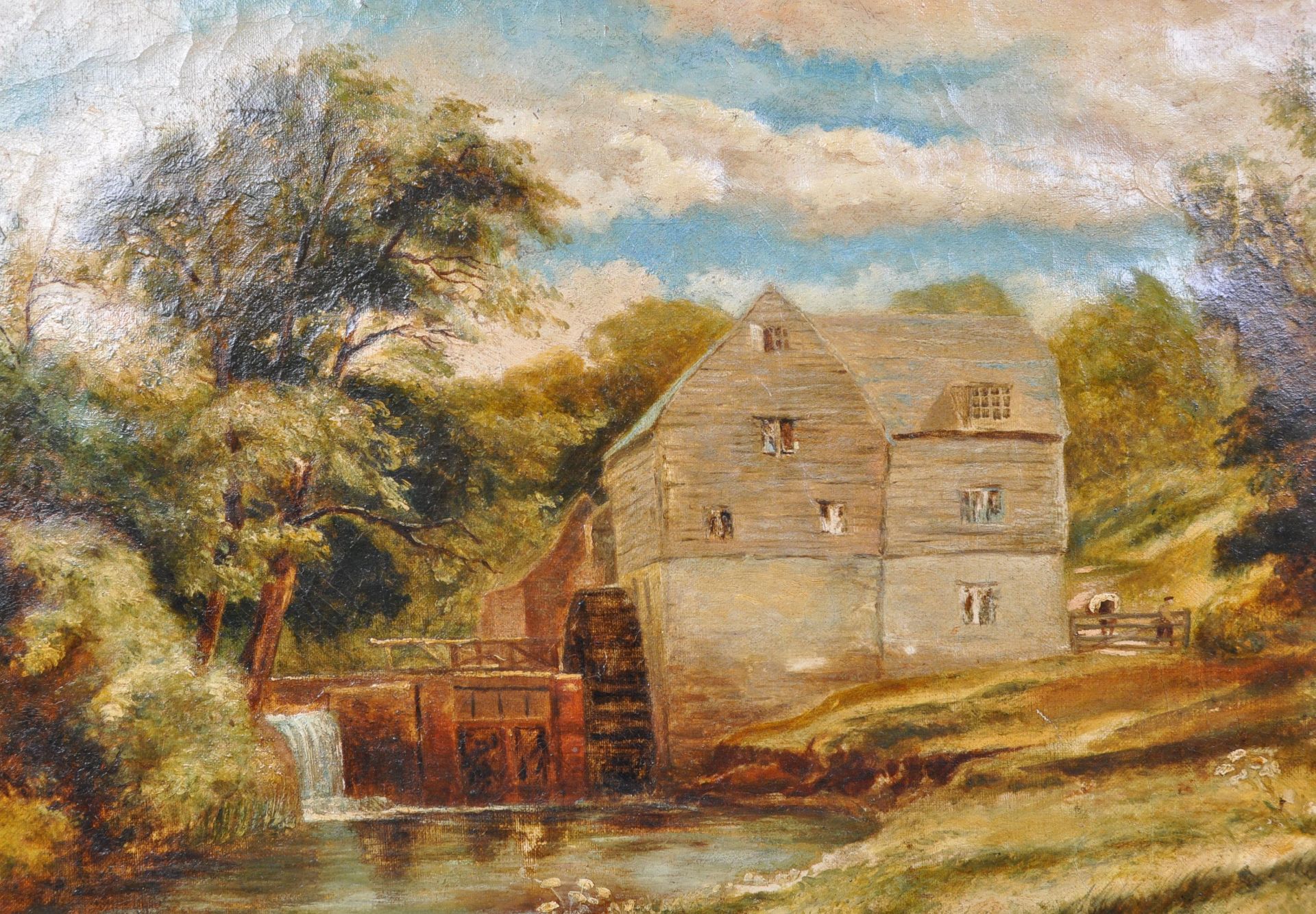 ENGLISH SCHOOL 19TH CENTURY OIL ON CANVAS PAINTING - Image 2 of 4