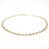 HALLMARKED 9CT TWO TONE GOLD NECKLACE CHAIN