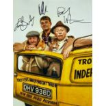 ONLY FOOLS & HORSES - THE MUSICAL - CAST AUTOGRAPHED 11X14" PHOTO