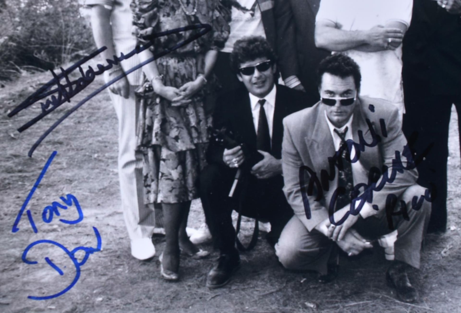 ONLY FOOLS & HORSES - MIAMI TWICE (1991) - TRIPLE SIGNED 8X10" PHOTO - Image 2 of 3