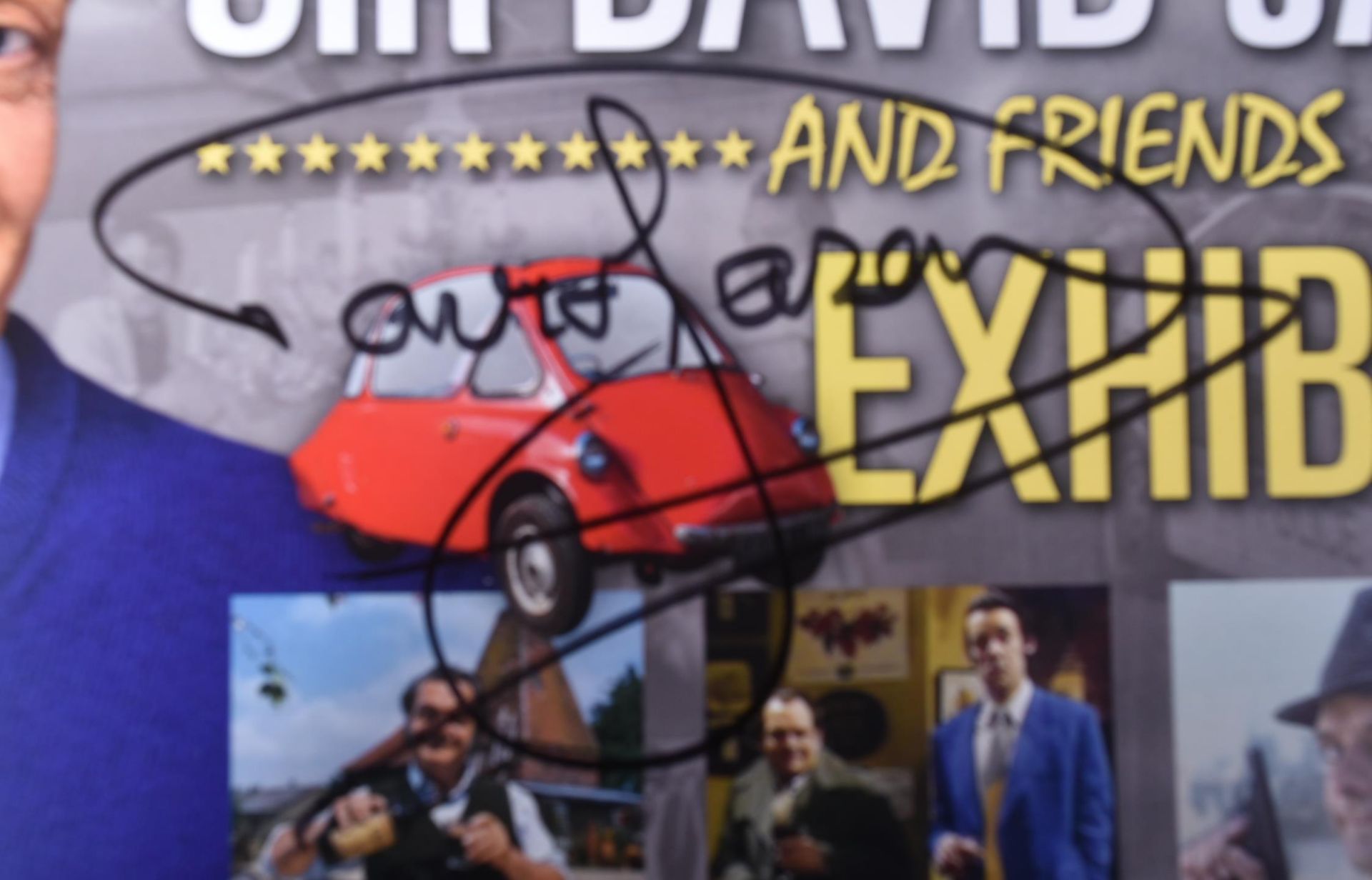 ONLY FOOLS & HORSES - SIR DAVID JASON EXHIBITION SIGNED PROGRAMME - Image 2 of 5