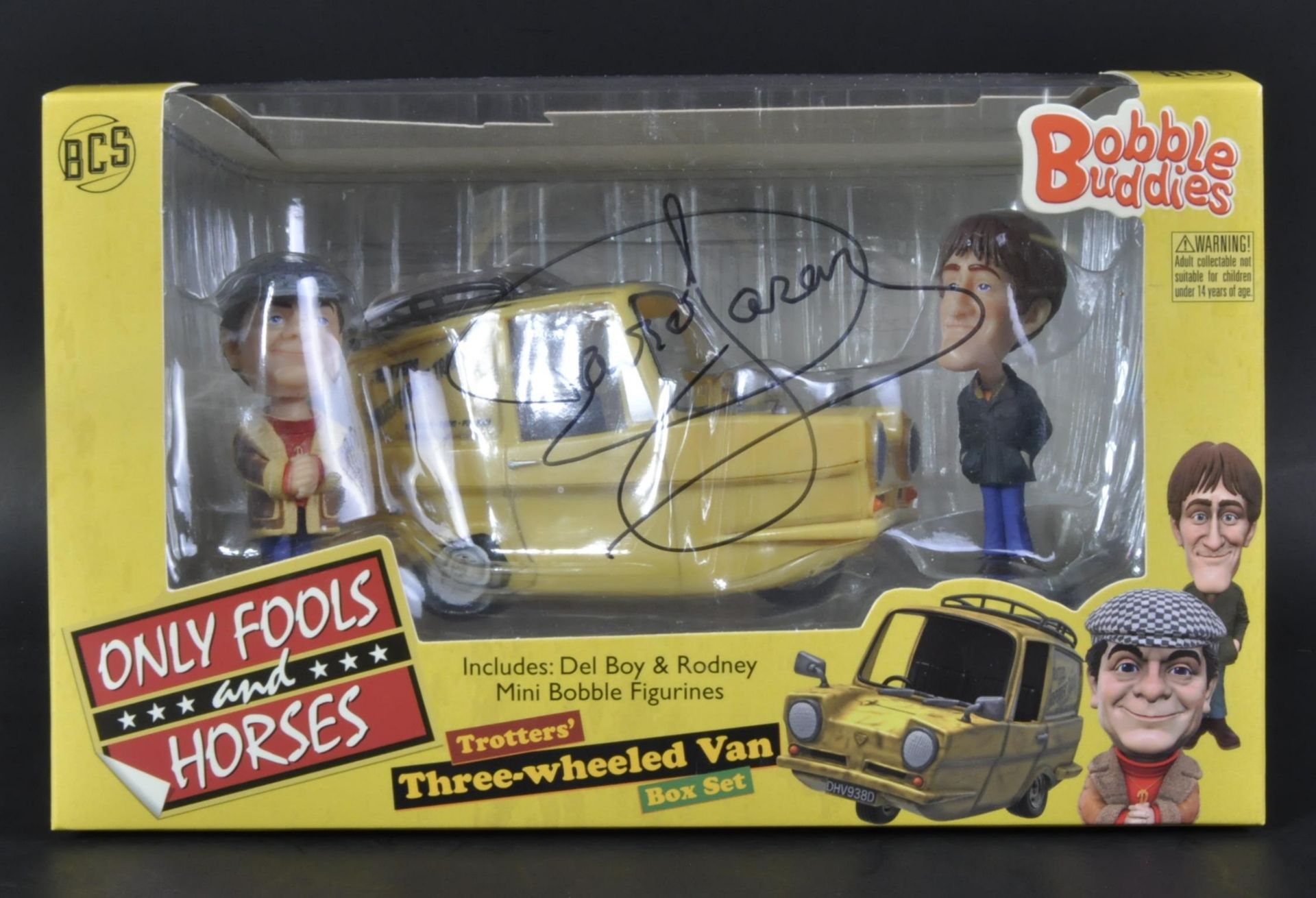 ONLY FOOLS & HORSES - DAVID JASON SIGNED TROTTER VAN SET - Image 2 of 6