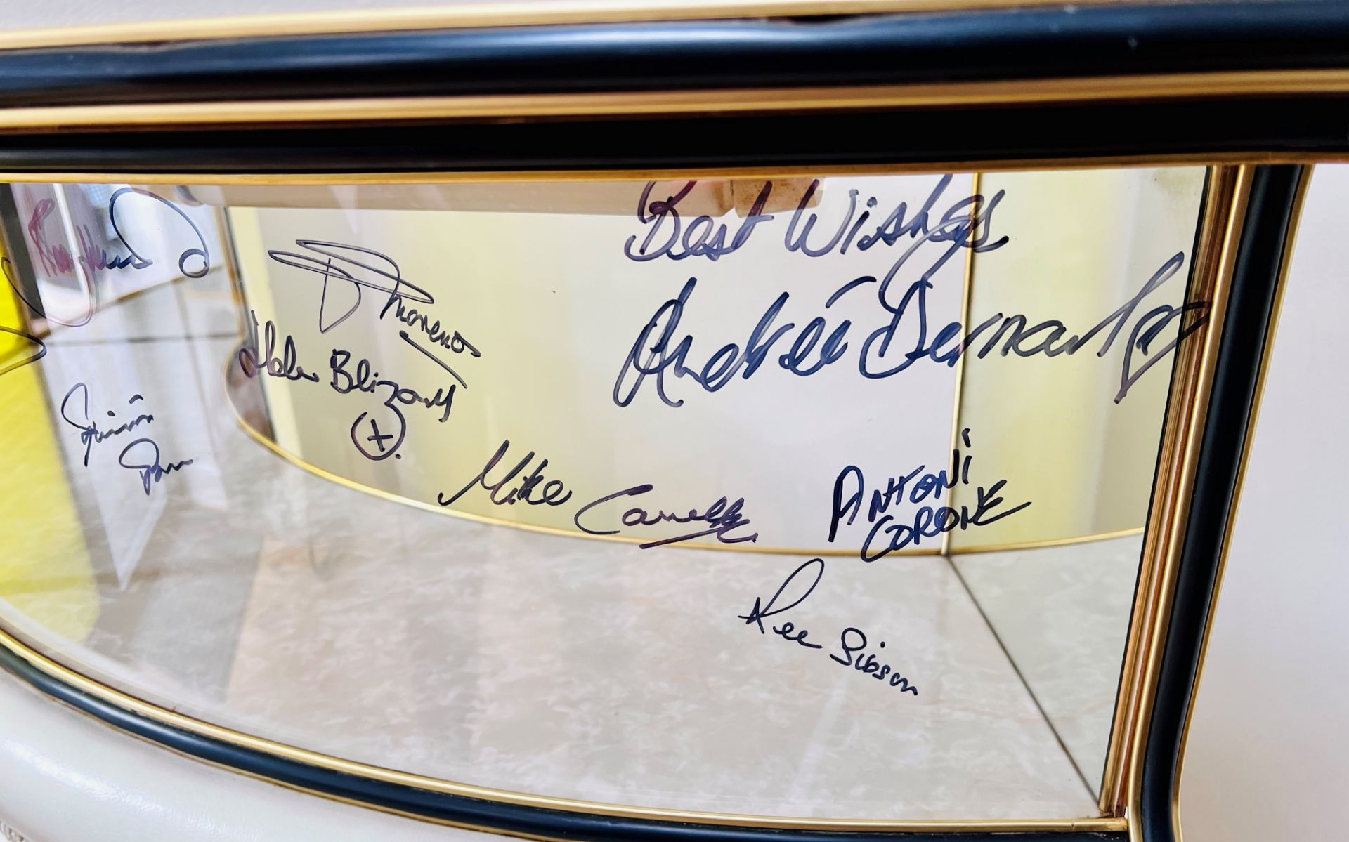 ONLY FOOLS & HORSES - DEL'S COCKTAIL BAR - SIGNED BY DAVID JASON & CAST - Image 9 of 10
