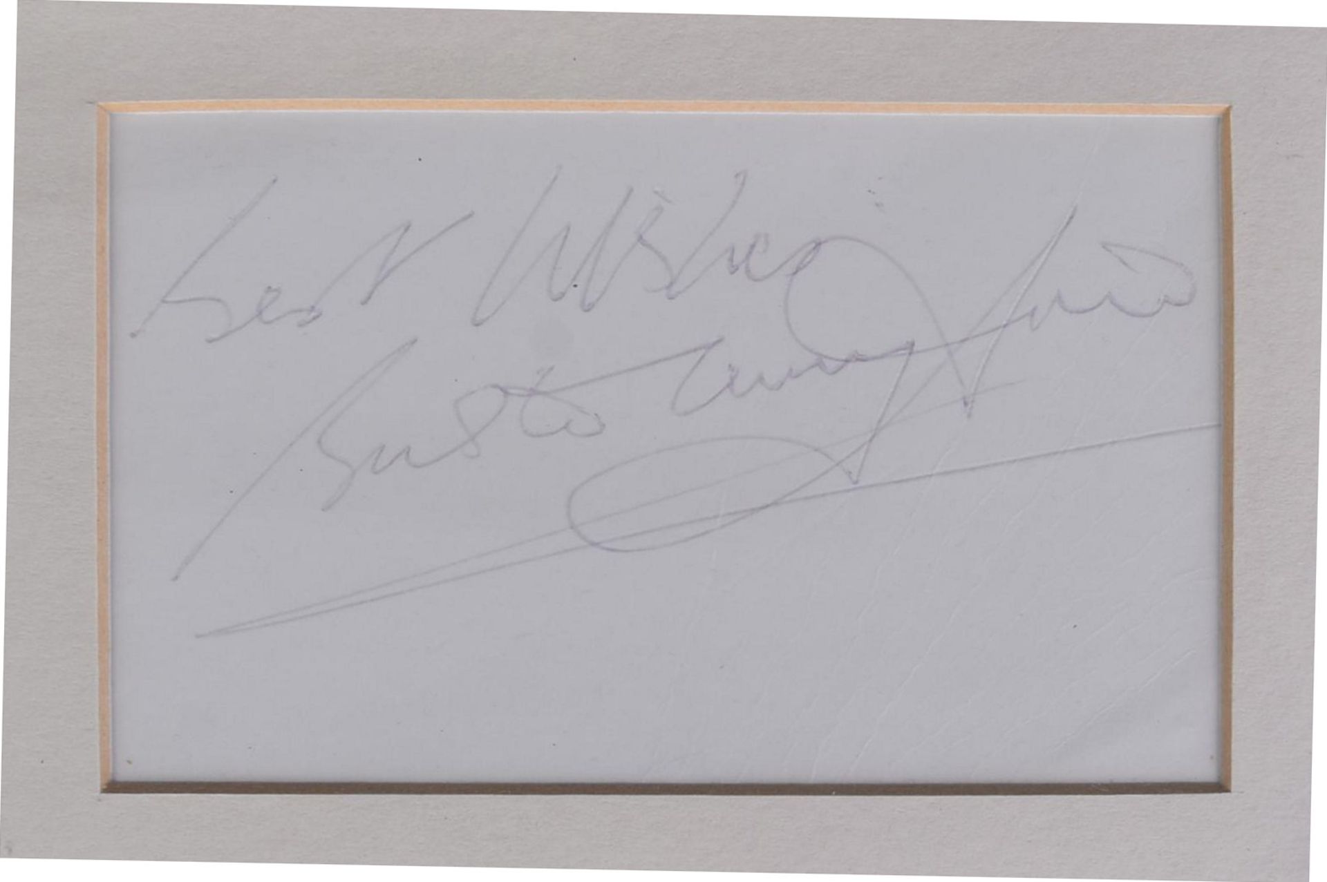 ONLY FOOLS & HORSES - TRIPLE SIGNED AUTOGRAPH PRESENTATION - Image 5 of 6