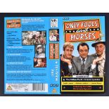 ONLY FOOLS & HORSES - ROGER LLOYD PACK (D. 2014) - SIGNED VHS COVER