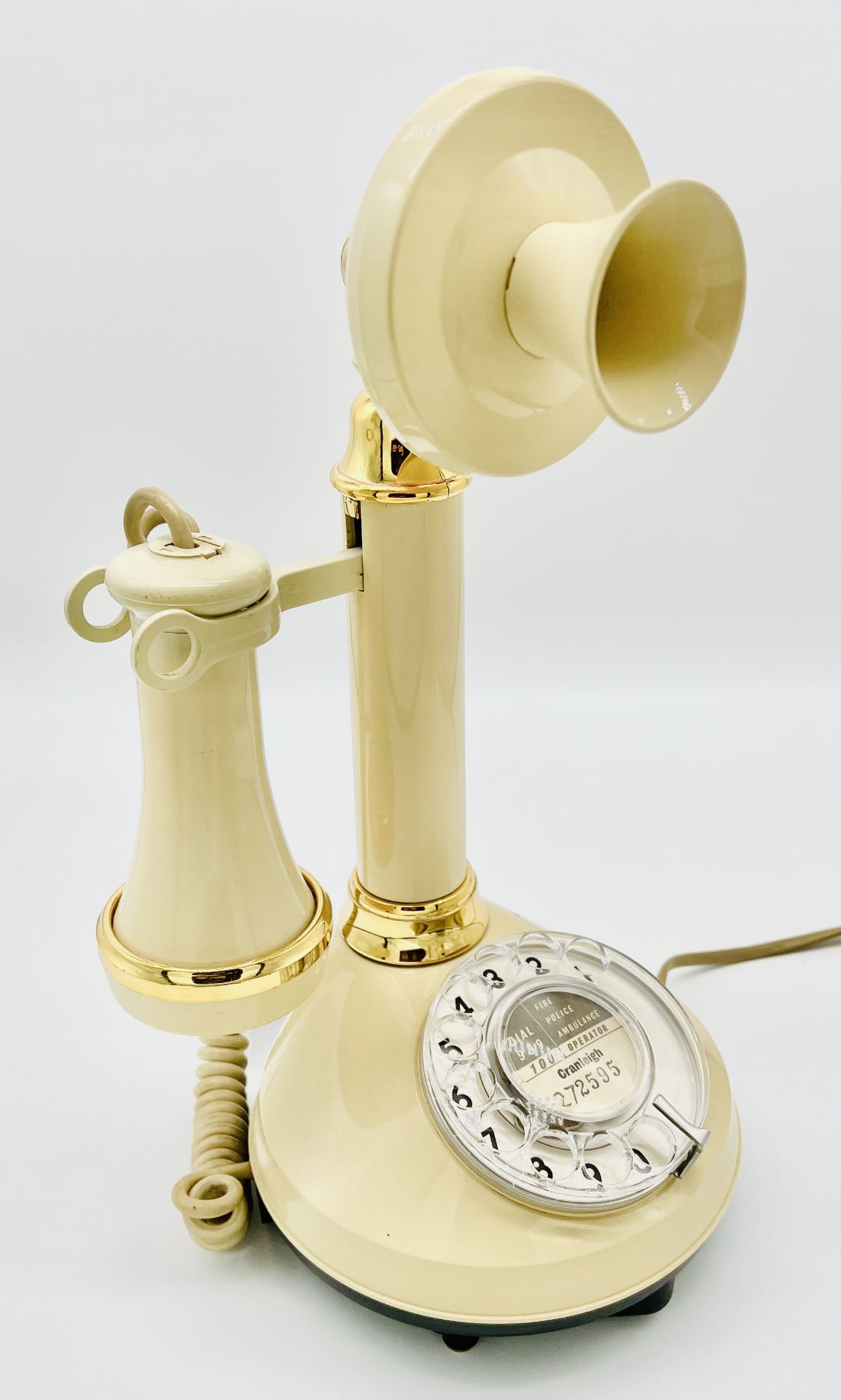 ONLY FOOLS & HORSES - DEL BOY'S CANDLESTICK TELEPHONE - Image 4 of 6