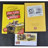 ONLY FOOLS & HORSES - ROYAL MAIL 40TH ANNIVERSARY SIGNED SCRIPT FOLDER