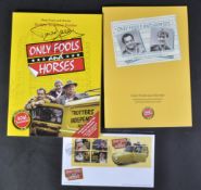 ONLY FOOLS & HORSES - ROYAL MAIL 40TH ANNIVERSARY SIGNED SCRIPT FOLDER