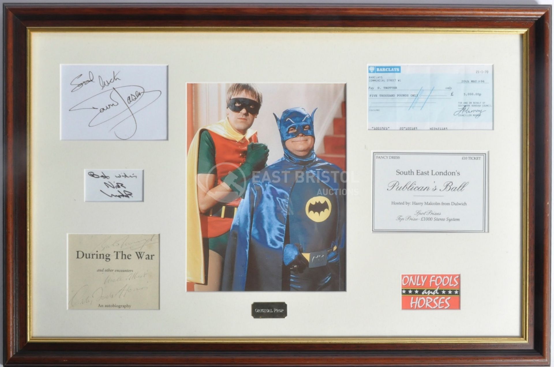 ONLY FOOLS & HORSES - HEROES & VILLAINS ORIGINAL PROPS