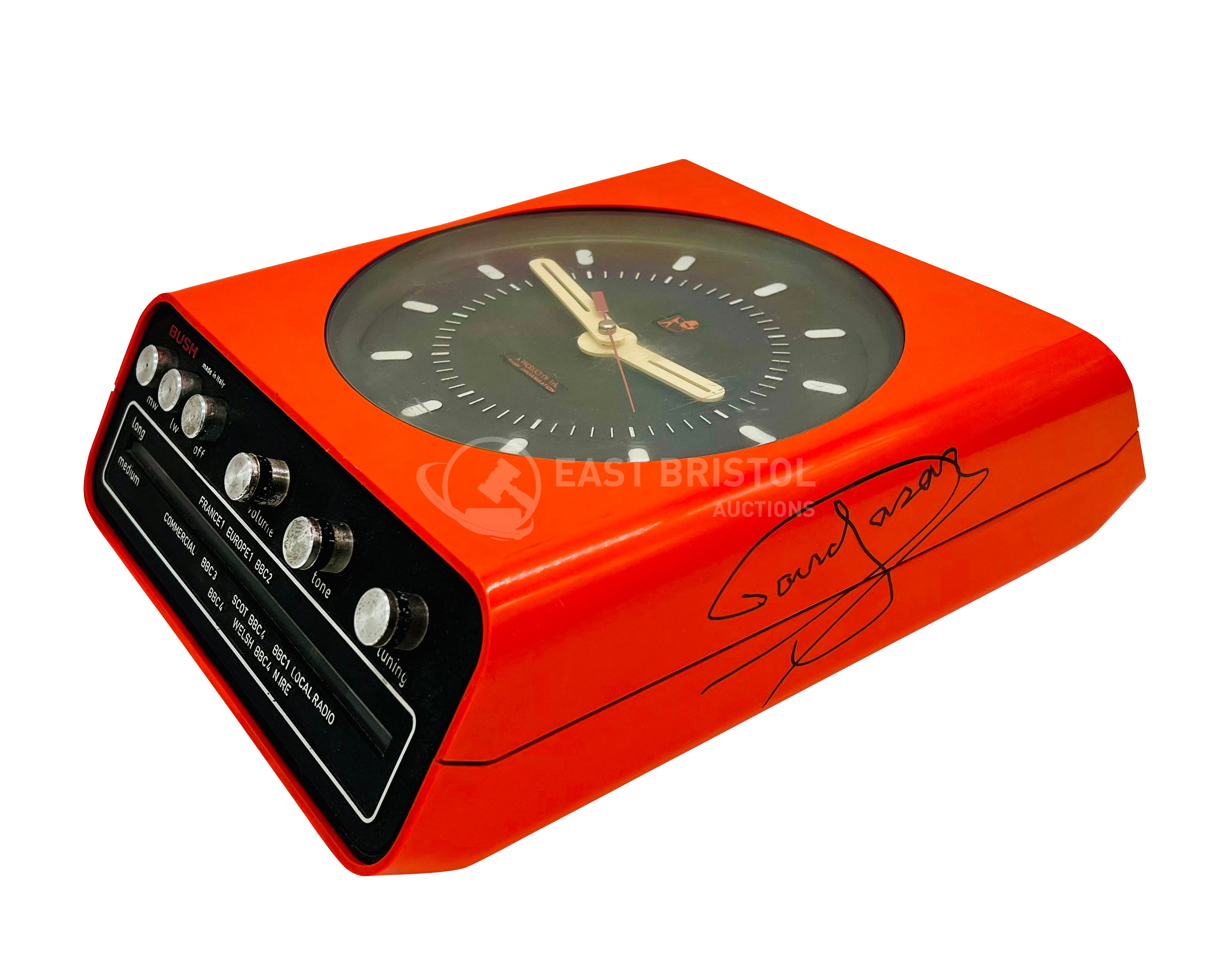 ONLY FOOLS & HORSES - BETATIME ALARM CLOCK SIGNED BY DAVID JASON