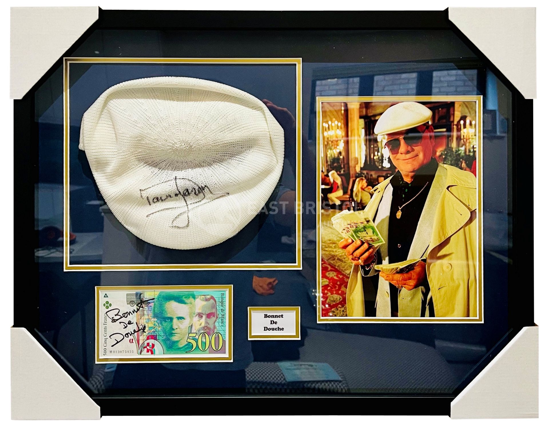 ONLY FOOLS & HORSES - IF THEY COULD SEE US NOW - SIGNED CAP & MONEY DISPLAY