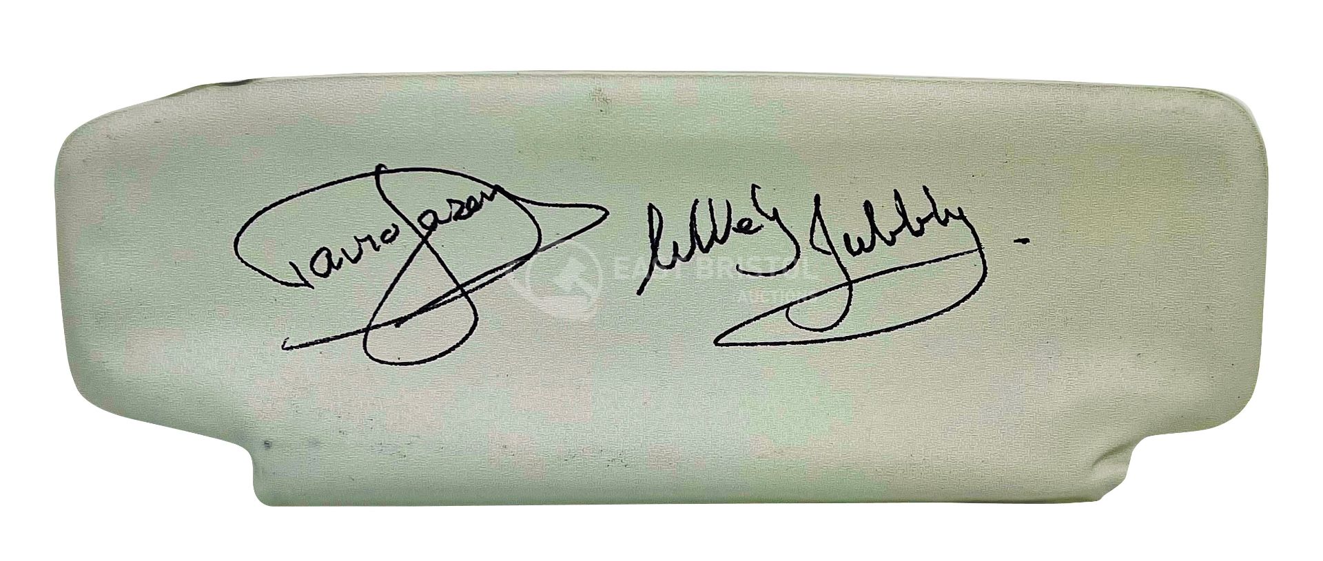 ONLY FOOLS & HORSES - ORIGINAL RELIANT REGAL DAVID JASON SIGNED VISOR