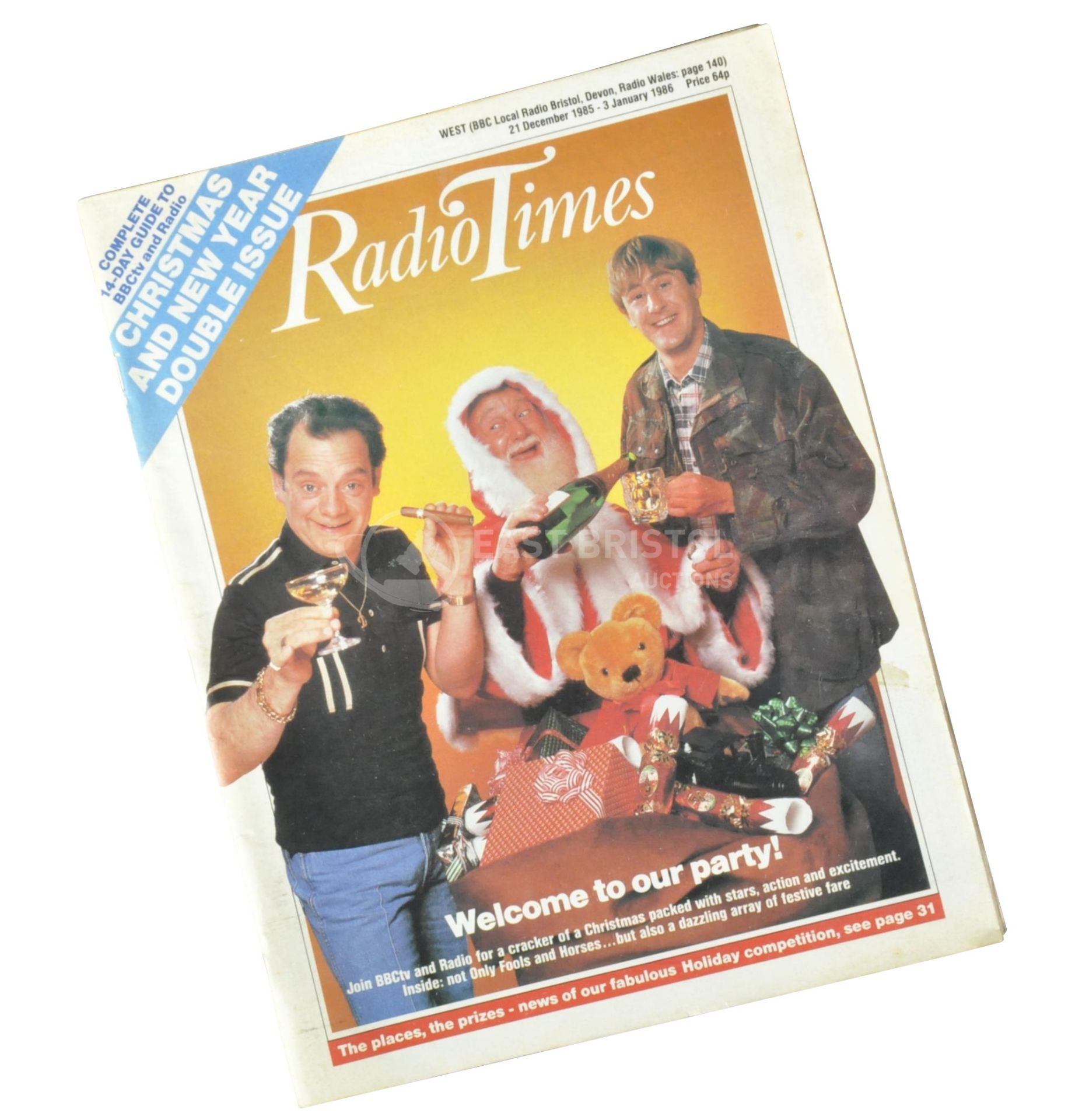 ONLY FOOLS & HORSES - RADIO TIMES - ORIGINAL VINTAGE 1985 ISSUE