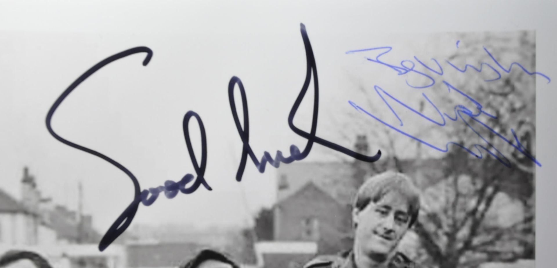 ONLY FOOLS & HORSE S - JASON & LYNDHURST SIGNED PHOTOGRAPH - Image 2 of 3