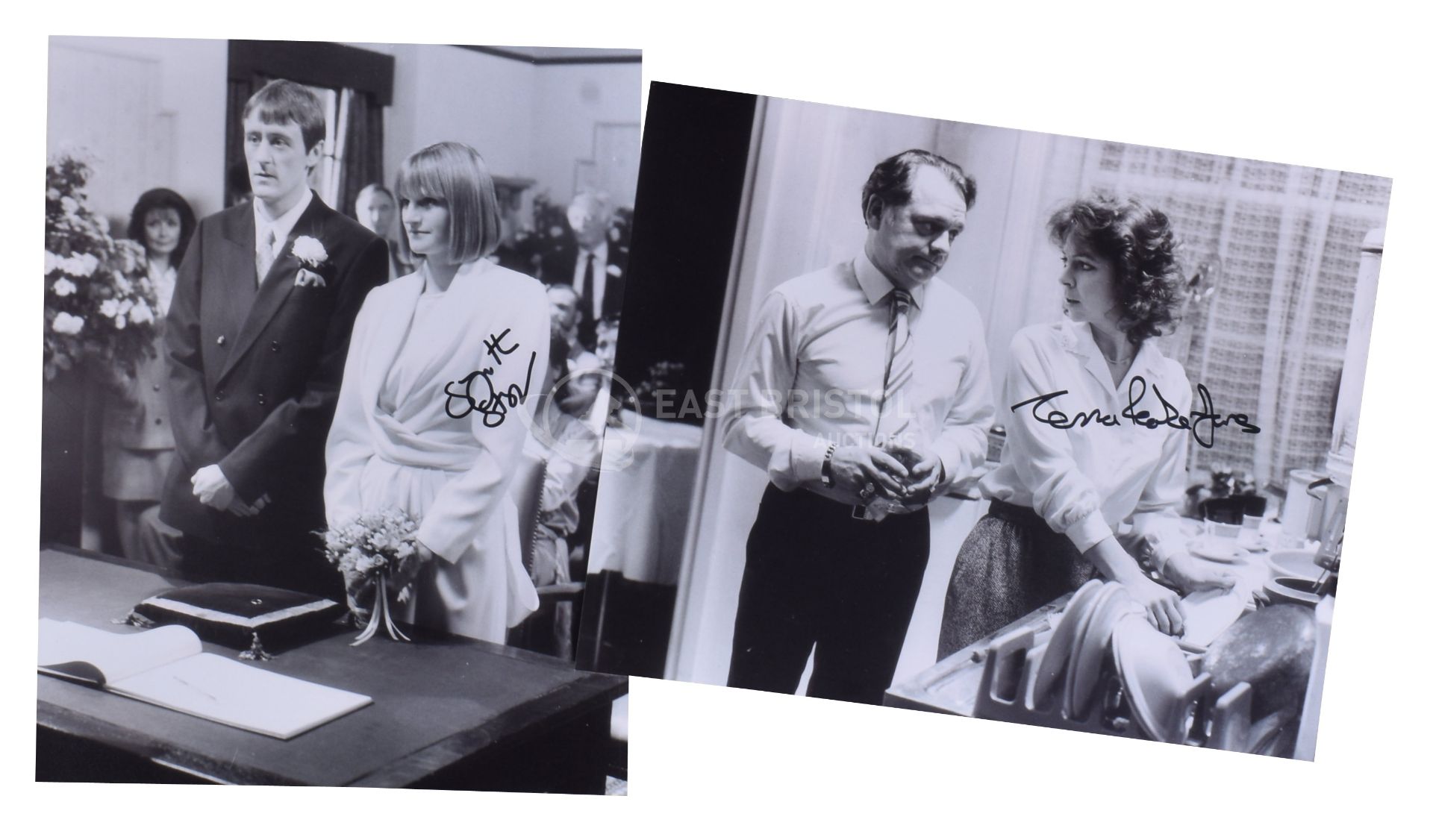 ONLY FOOLS & HORSES - RAQUEL & CASSANDRA AUTOGRAPHS