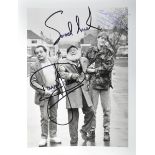 ONLY FOOLS & HORSE S - JASON & LYNDHURST SIGNED PHOTOGRAPH