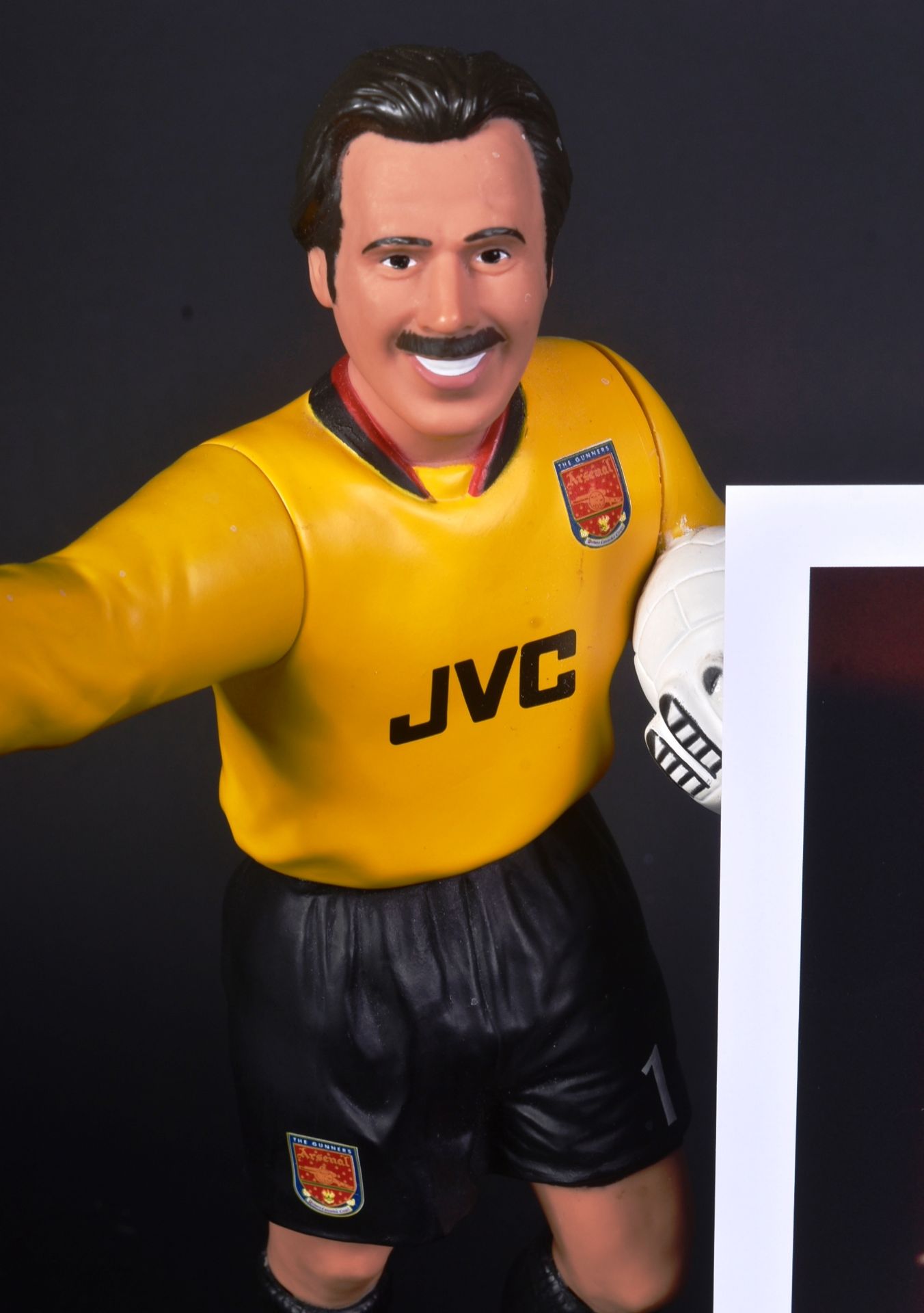 ESTATE OF JOHN CHALLIS - ARSENAL FOOTBALL DAVID SEAMAN FIGURE - Image 2 of 5