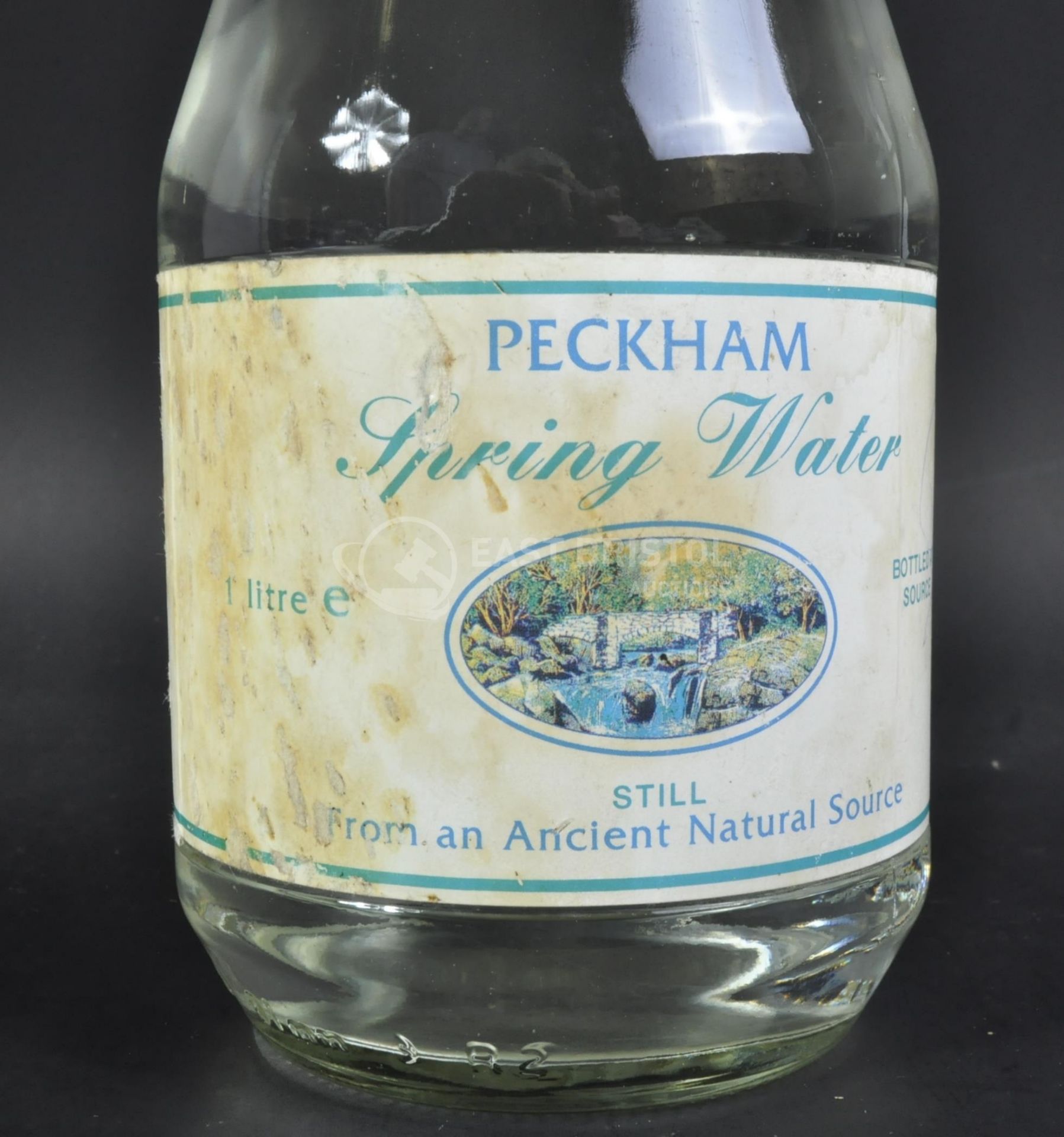 ONLY FOOLS & HORSES - ORIGINAL PROP PECKHAM SPRING WATER BOTTLE - Image 2 of 9