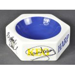 ONLY FOOLS & HORSES - AUTOGRAPHED HARP ASHTRAY