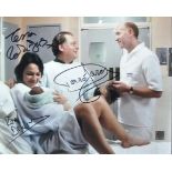 ONLY FOOLS & HORSES - THREE MEN, A WOMAN & A BABY - SIGNED PHOTO